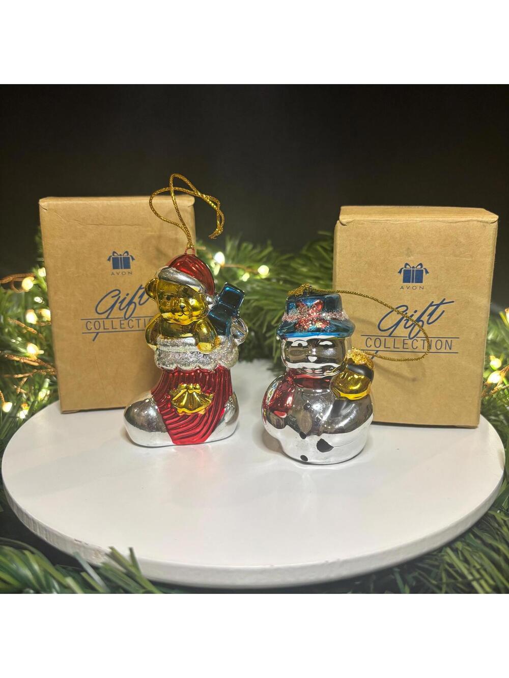 Avon Stocking or Snowman Ornament
